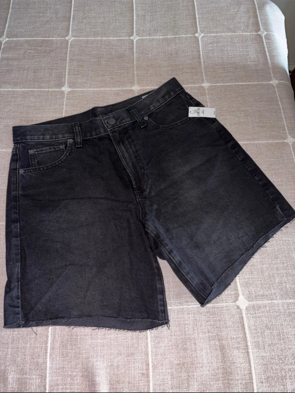 GAP Black Denim Jean Shorts
